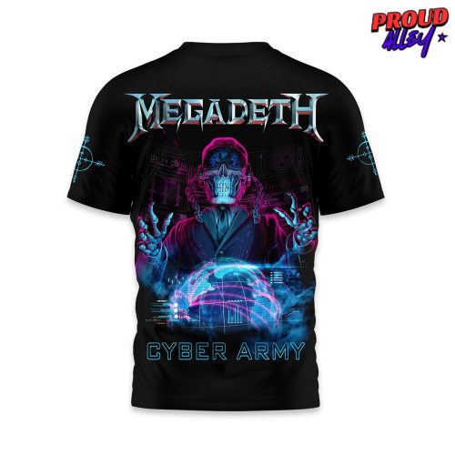 Megadeth Cyber Army Special Edition TShirt