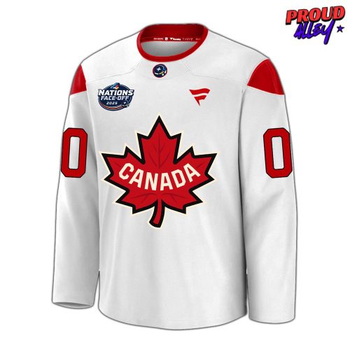 NHL 4 Nations Canada Premium Second Hockey Jersey