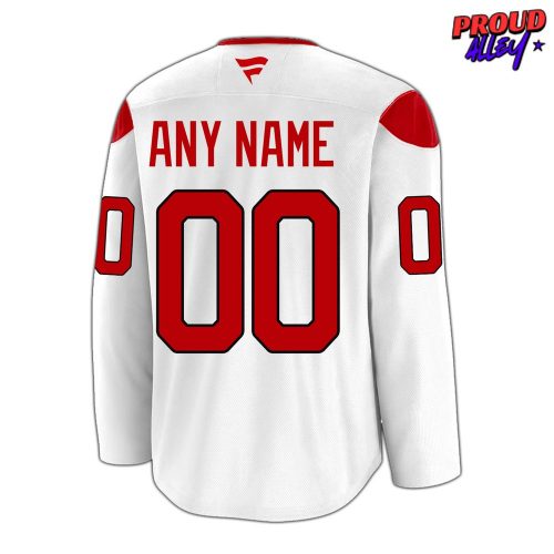 NHL 4 Nations Canada Premium Second Hockey Jersey