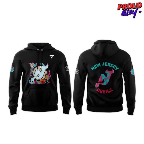 New Jersey Devils 2025 Black History Celebration Hoodie