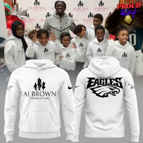 Philadelphia Eagles AJ Brown Foundation Special Hoodie