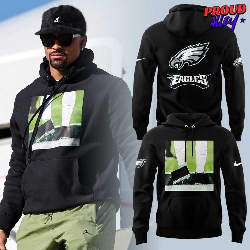 Philadelphia Eagles Jalen Hurts 2 Shoes Banned Black Hoodie