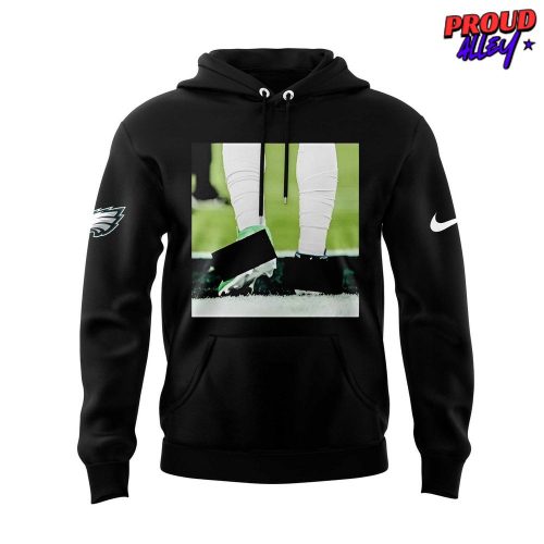 Philadelphia Eagles Jalen Hurts 2 Shoes Banned Black Hoodie