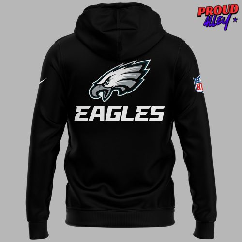 Philadelphia Eagles Lets Hunt Super Bowl LIX Black Hoodie