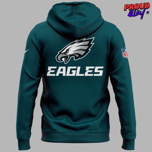 Philadelphia Eagles Lets Hunt Super Bowl LIX Blue Hoodie