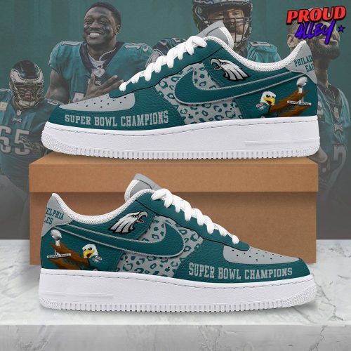 Philadelphia Eagles Super Bowl LIX Champions Nike Air Force 1