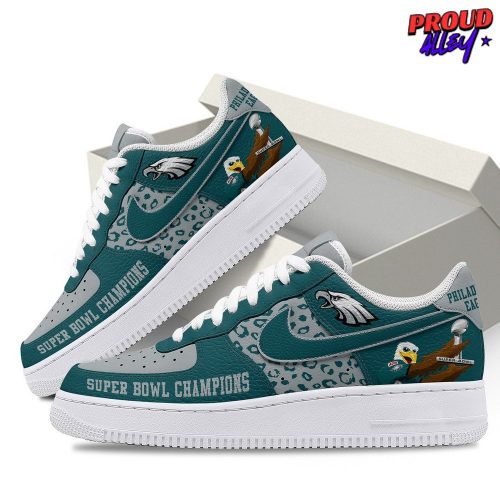 Philadelphia Eagles Super Bowl LIX Champions Nike Air Force 1