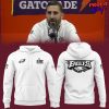 Philadelphia Eagles Super Bowl LIX Opening Night Tech White Hoodie