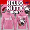 Portland Trail Blazers Hello Kitty 2025 Red Hoodie