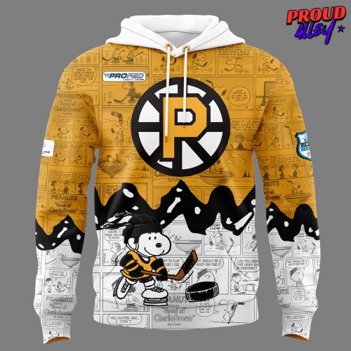 Providence Bruins Anniversary of Peanuts Hoodie