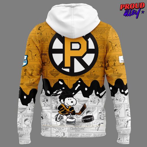 Providence Bruins Anniversary of Peanuts Hoodie