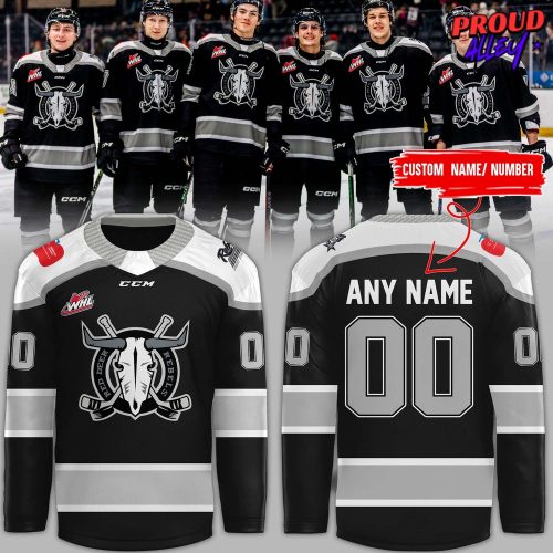 Red Deer Rebels New Uniform 202425 Hockey Jersey