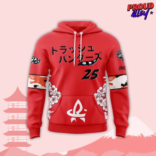 Rocket City Trash Pandas Japanese Anime Night 2025 Hoodie