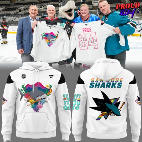 2025 Pride Night San Jose Sharks Hoodie