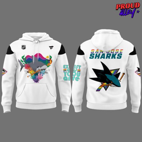 San Jose Sharks Pride Night 2025 Hoodie