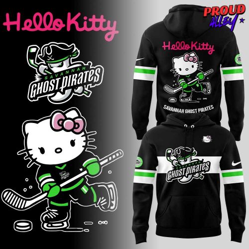 Savannah Ghost Pirates Hello Kitty 2025 Special Hoodie