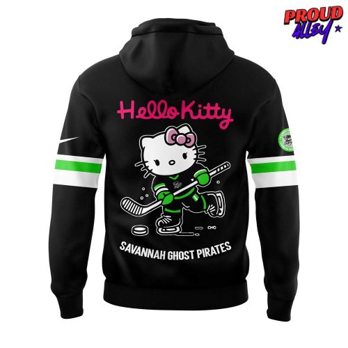 Savannah Ghost Pirates Hello Kitty 2025 Special Hoodie