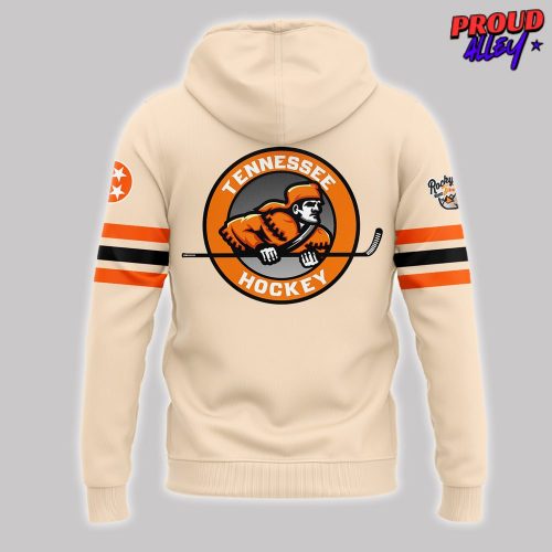 Tennessee Ice Hockey Cream 2025 Hoodie