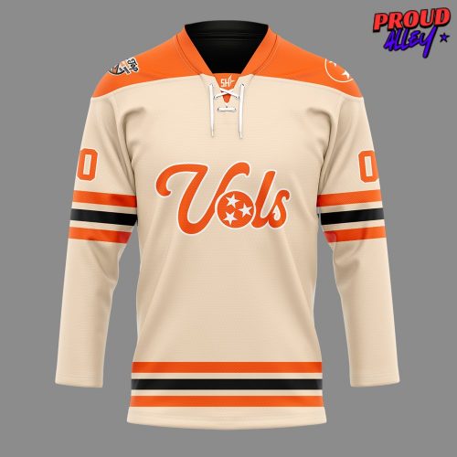 Tennessee Ice Hockey Cream 2025 Jersey