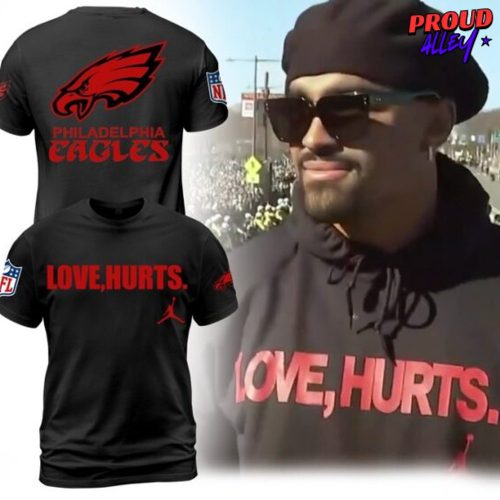 Philadelphia Eagles Love Jalen Hurts Jordan TShirt